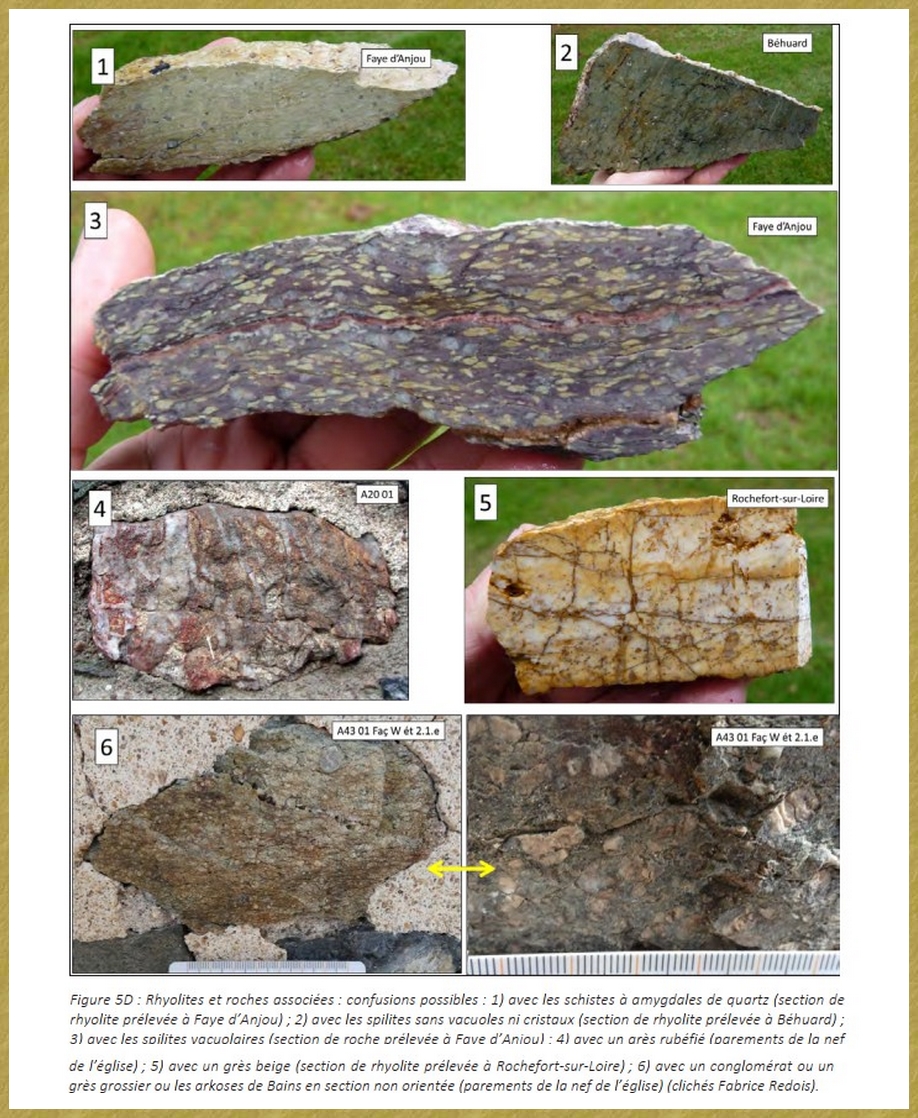 Rhyolites et Roches associées - 
